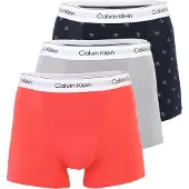 Calvin Klein Underwear Bokserishortsit laivastonsininen / vaaleanharmaa / oranssi / valkoinen