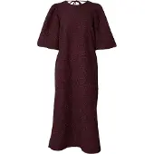 Noella N-Pastis Long Dress - Burgundy - M