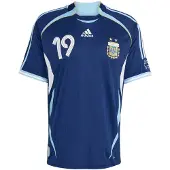 Adidas Argentina Away 2006 Messi Lyhythihainen T-paita