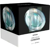 Satisfyer Kondomit 100 kpl - Kirkas - M