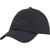 Tommy Hilfiger Tjm Linear Logo Cap - Black - ONE SIZE