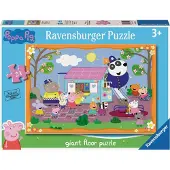 Ravensburger Peppa Pig - jättipuzzle - - 24 kappaletta - Sarjakuvat ja animaatiot - Sisätilat