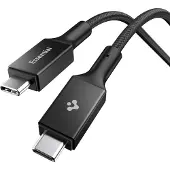 Spigen EB24015CC Essential USB-C-kaapeli - 240W, 1.5m - musta