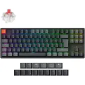 Keychron K8 V2 QMK RGB Hot Swap Alumiini Näppäimistö [Super Red]