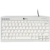 BakkerElkhuizen – BakkerElkhuizen UltraBoard 950 V2, Langallinen, USB, Näppäimen saksikytkin, QWERTY, Tummanharmaa, Vaaleanharmaa (BNEU950V2UK)
