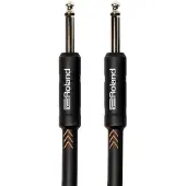 Roland Black Series Instrument Cable Straight/Straight 1/4" Jack 4.5m