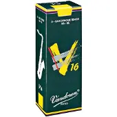 Vandoren SR7225 tenorsaksofoni V16 lehdyk t, voimakkuus 2.5, 5 kpl, musta