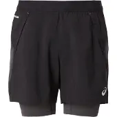 Asics Men's Road 2n1 5in Short Performance Black/graphite Grey Urheilushortsit XL