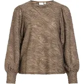 Vila Fina O-neck Top Pitkähihainen Pusero