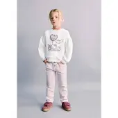 Mango Paper Bag Jeans With Buttons - Pink - 2-3