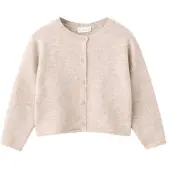 Mango Knitted Button Cardigan - Beige - 104