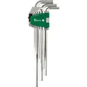 Fortis Kuusiokoloavain 4063726003324; 1,5-10 mm; 9 kpl.