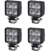 Purelux Työvalo Terrain Black Mini - 5 cm / 12W / Leveä, 4 kpl