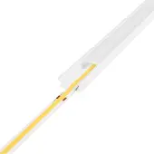 AGGE Alumiiniprofiili LED-nauhalle Recessed, upotettava, Valkoinen (100 cm)