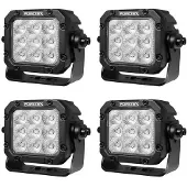 Purelux Työvalo Square 90 HD Gen2 - 16 cm / 90W / Leveä, 2 kpl