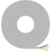 Aisens A135-0743 RJ45 UTP Verkkokaapeli Cat.6 Kova 500m Harmaa