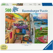 Ravensburger 2D-palapeli: Joulutunnelma 500 palaa