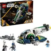 LEGO Star Wars 75433 Kloonien Hyökkäys Jango Fettin Alus - Leikkiominaisuus alkaen 9-vuotiaille