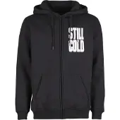 Mister tee Collegetakki 'Still Cold' musta / offwhite