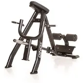 Dinox T-kulmasoutulaite Pro Incline Lever Row, rintatuella
