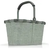 Reisenthel carrybag, Vihreä, Alumiini, Polyesteri, Ostoskori, 22 L, 480 mm, 280 mm