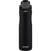 CONTIGO Gourde Autoseal Chill – Isolaatio pullo, ruostumaton teräs, vedenpitävä, pitää kylmän 28h, mattamusta