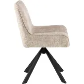Ebuy24 2 tuolin setti Actona Eddie, hiekanvärinen