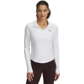 Under Armour Women's Motion 1/2 Zip Emea White Pitkähihaiset urheilupaidat L/G