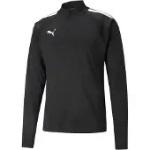 Puma Harjoituspaita Teamliga 1/4 Vetoketju - Musta/valkoinen, koko XX-Large