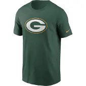 Nike Nfl Green Bay Packers Logo Essential Lyhythihainen T-paita