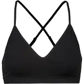 ICANIWILL Smooth Seamless Strappy Sports Bra Black