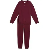 Puma Loungewear Oversized Sweat Suit G - Burgundy - 176