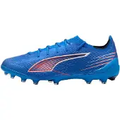Puma Ultra 6 Ultimate Ag Untamed - Sininen/valkoinen/hehkuva Punainen - Tekonurmi (Ag), koko 46