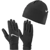 Nike Equipment M Essential Hat And Glove Set - Black - S/M