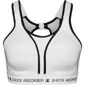 Shock Absorber Women's Ultimate Run Bra Padded White Alusvaatteet 75D