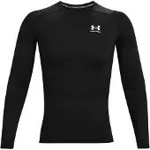 Under Armour Men's UA HG Armour Comp Long Sleeve Black Pitkähihaiset urheilupaidat S