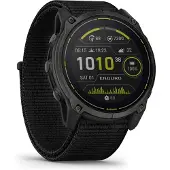 Garmin Enduro 3. Crbn Gry DLC Ti w/Blk Sport Lo Black