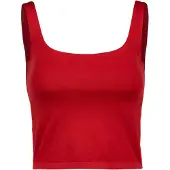 ICANIWILL Smooth Seamless 2-in-1 Tank Red Cherry