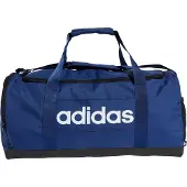 Adidas Urheilukassi 'LINEAR DUFFEL' kuninkaallisen sininen / musta / valkoinen