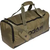 Adidas Urheilukassi 'Linear Duffel' khaki / musta