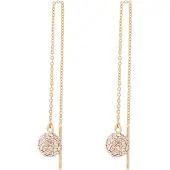 Sno of sweden Bennet crystal chain korvakorut