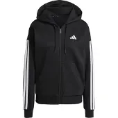 Adidas Urheilullinen collegetakki 'Essentials' musta / valkoinen