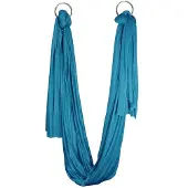 Dinox Ilmajoogakangas Aerial Yoga Hammock, 280 x 600 cm, Syvä Turkoosi