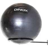 Dinox Seinäteline Gym Ball Wall Holder, 38 cm, Musta