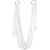 Dinox Ilmajoogakangas Aerial Yoga Hammock, 280 x 600 cm, Valkoinen