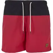 Urban Classics Uimashortsit pastellinpunainen / musta