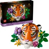 LEGO Art 31217 Eläinkokoelma – Tiikeri - Aikuisten Setti - Kukilla Varustettu Seinäkoriste