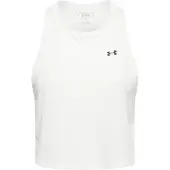 Under Armour Tech Sport Mesh Crop Tank - White - XS