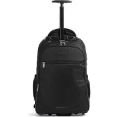 Roncato Easy Office 2.0 2-pyöräinen Reppu pyörillä 48 cm Kannettavan tietokoneen taskun syvyys Musta
