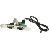 StarTech.com 2-porttinen RS-232-sarjaportti sisäinen adapteri, hopea